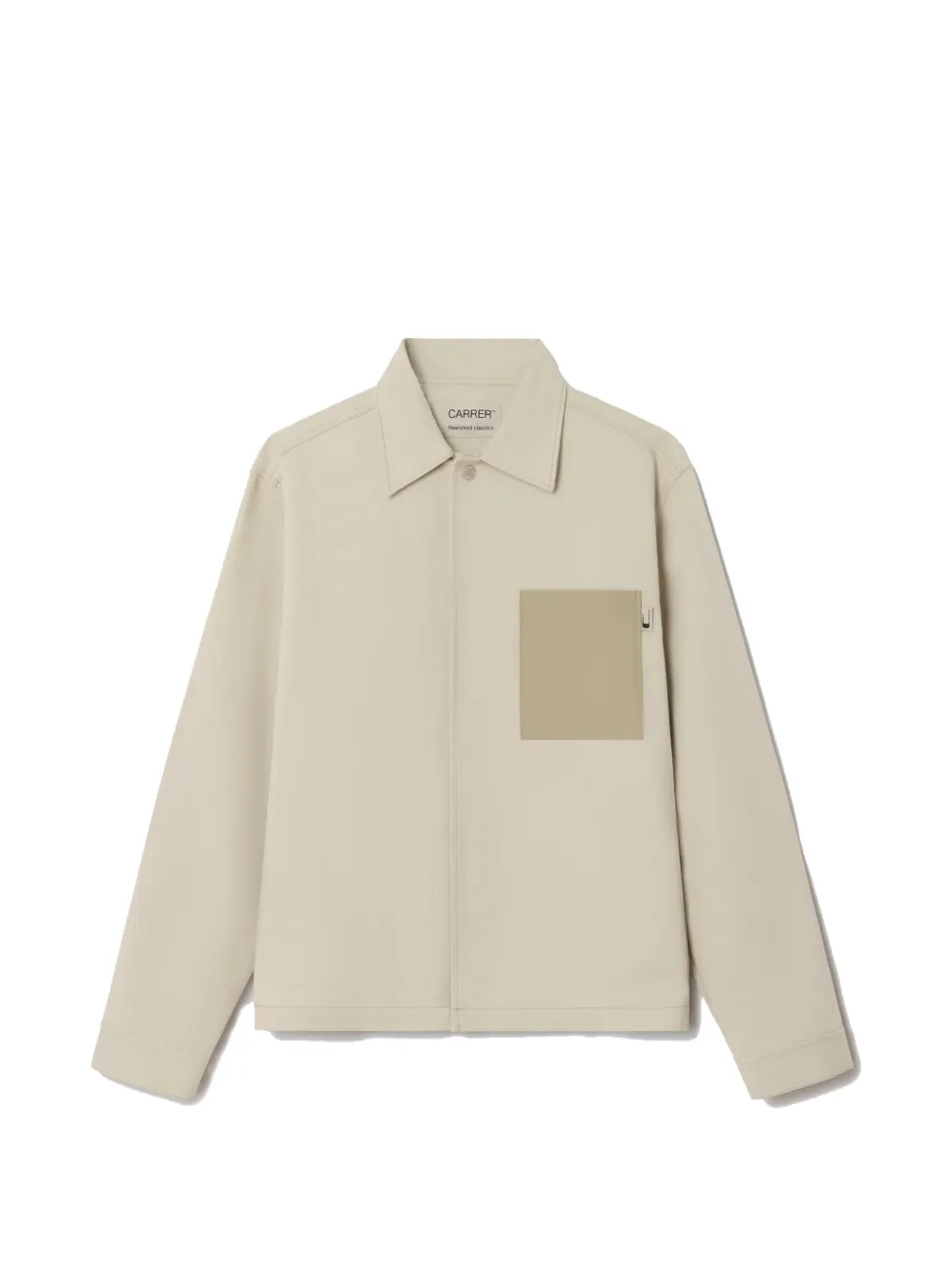 Твиловая рубашка-оверсhирт с карманами Cercs Carrer, бежевый
Твиловая рубашка-оверсhирт с карманами Cercs Carrer, бежевый