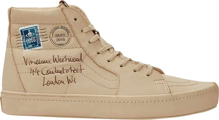 Кеды Vans Vivienne Westwood x Sk8-Hi Anglomania, загар
Кеды Vans Vivienne Westwood x Sk8-Hi Anglomania, загар