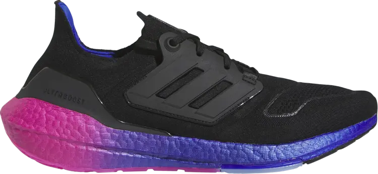 Кроссовки Adidas UltraBoost 22 'Black Lucid Blue Gradient', черный 
Кроссовки Adidas UltraBoost 22 'Black Lucid Blue Gradient', черный