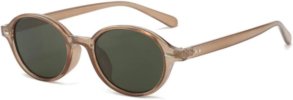 Солнцезащитные очки для мужчин и женщин - защита UV400 - маленькие овальные заклепки, темно-зеленый цвет, для занятий спортом на открытом воздухе и вождения DSVIGF, Tea Dark Green
Солнцезащитные очки для мужчин и женщин - защита UV400 - маленькие овальные заклепки, темно-зеленый цвет, для занятий спортом на открытом воздухе и вождения DSVIGF, Tea Dark Green