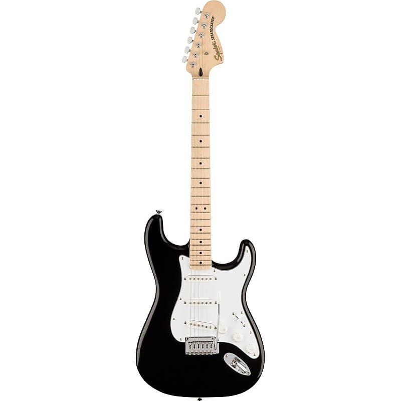 Электрогитара Squier Affinity Series Stratocaster, кленовый гриф, черный
Электрогитара Squier Affinity Series Stratocaster, кленовый гриф, черный