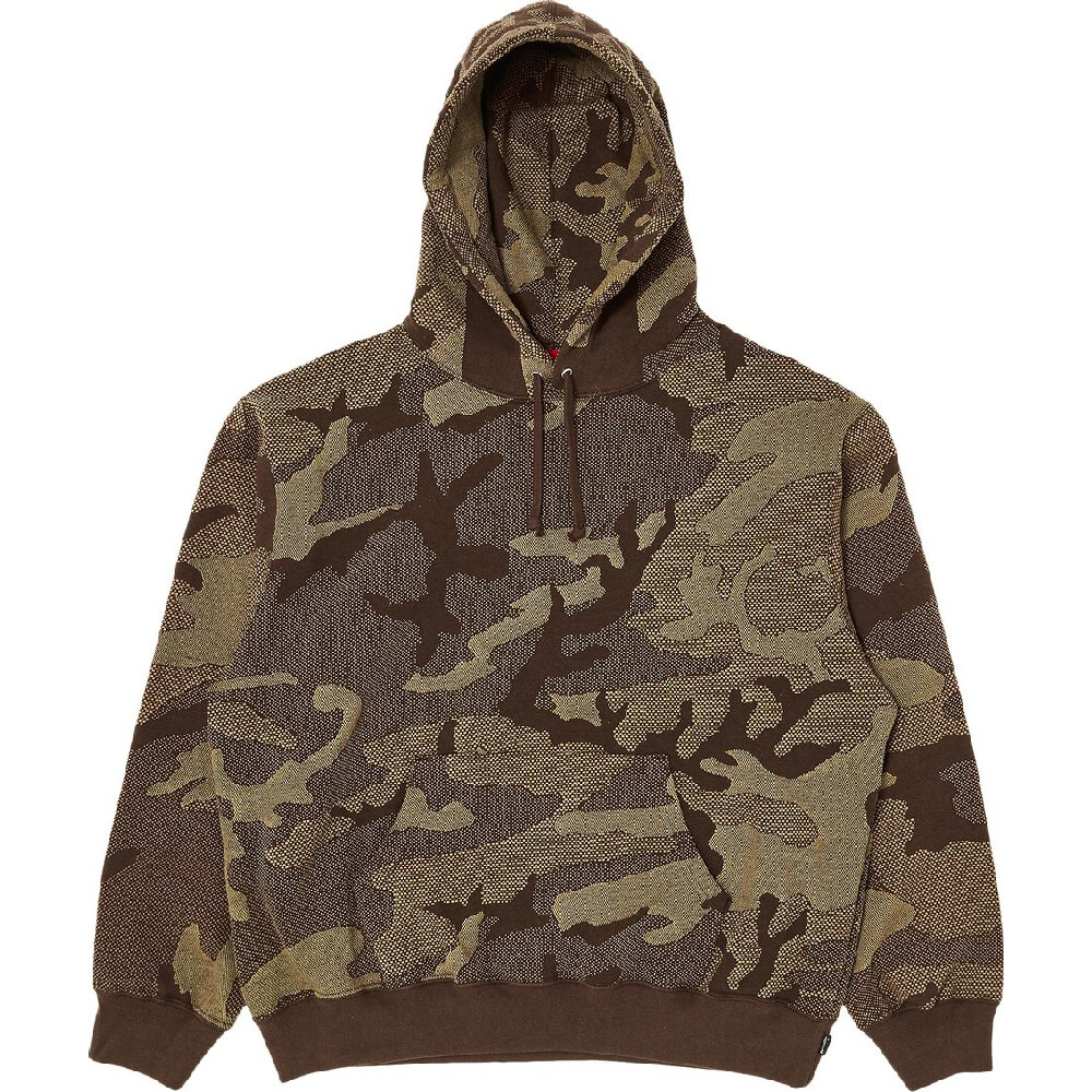 Худи Supreme Jacquard Stripe, коричневый/хаки
Худи Supreme Jacquard Stripe, коричневый/хаки