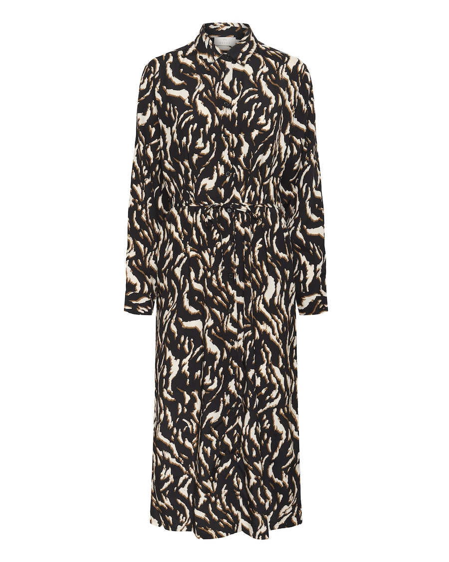 Платье-рубашка Kaffe Mille, черный
Платье-рубашка Kaffe Mille, черный