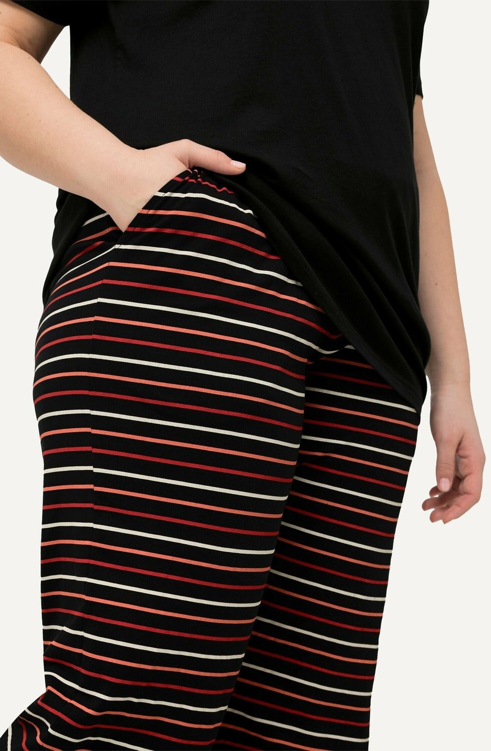 Пижамный комплект TWO-PIECE SET Ulla Popken, черный
Пижамный комплект TWO-PIECE SET Ulla Popken, черный