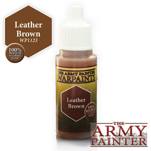 Аксессуары Army Painter Warpaint: Leather Brown (18ml)
Аксессуары Army Painter Warpaint: Leather Brown (18ml)