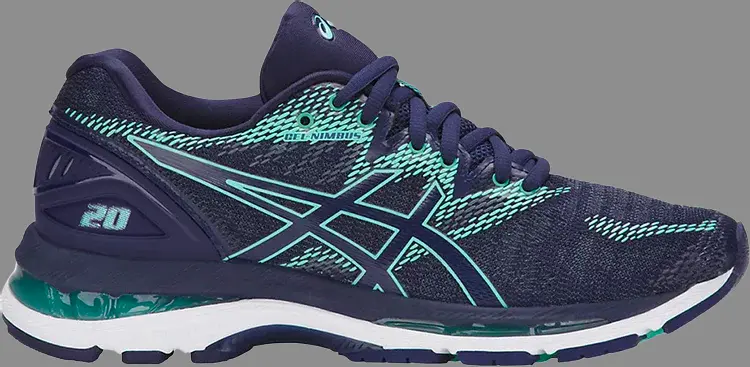 Лимитированные кроссовки wmns gel nimbus 20 'indigo blue opal green' Asics, синий
Лимитированные кроссовки wmns gel nimbus 20 'indigo blue opal green' Asics, синий