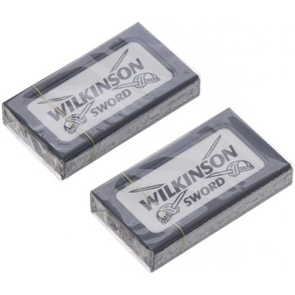 Классические бритвы с двойным лезвием, 100 лезвий, Wilkinson Sword 
Классические бритвы с двойным лезвием, 100 лезвий, Wilkinson Sword