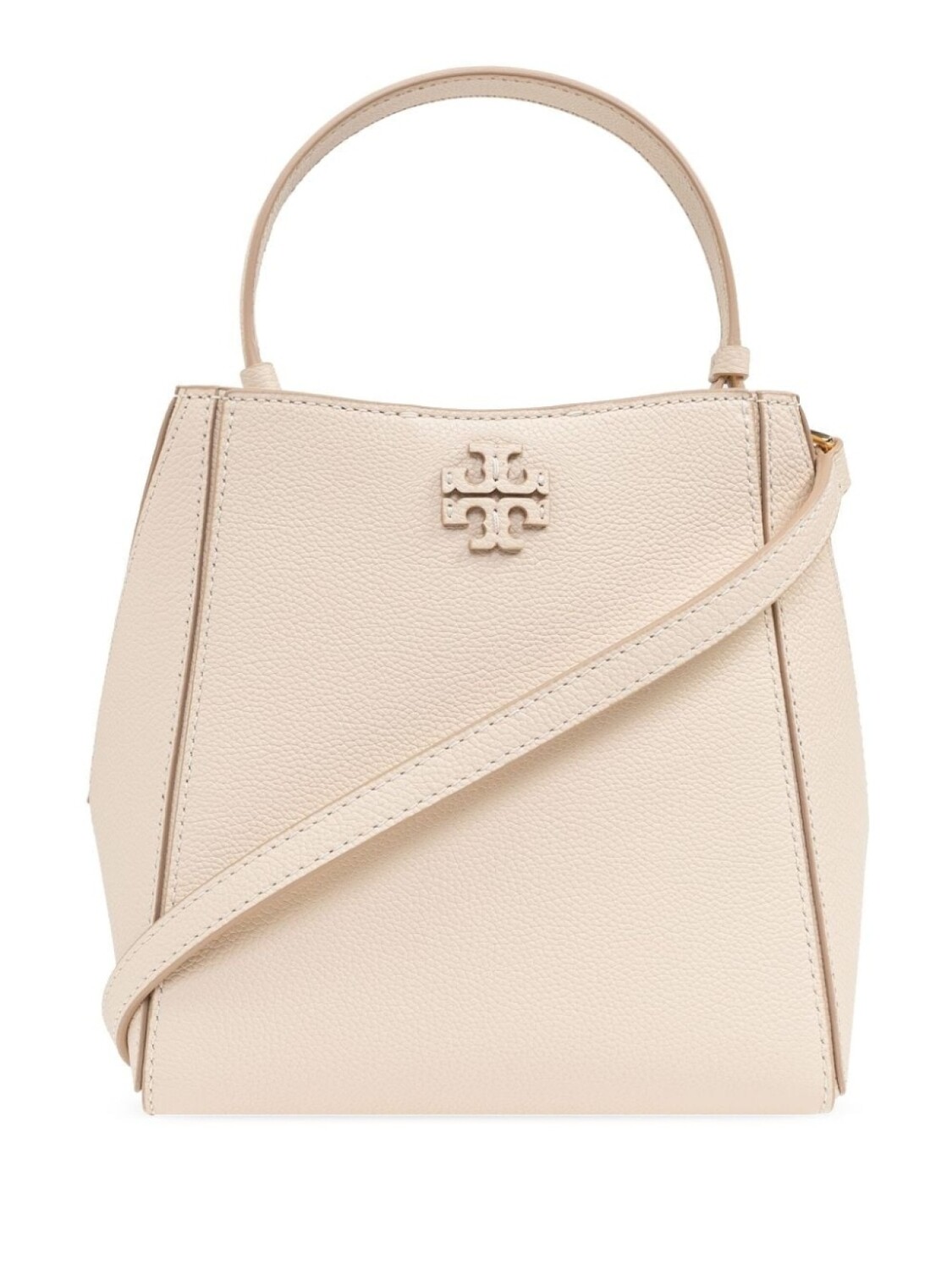 Tory Burch сумка-ведро из кожи McGraw, нейтральный цвет 
Tory Burch сумка-ведро из кожи McGraw, нейтральный цвет