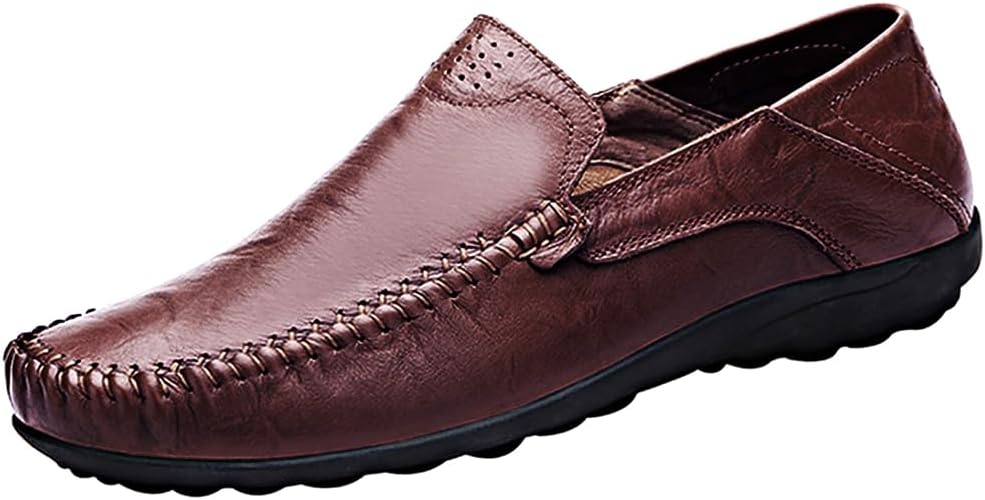 Мужские кожаные слипоны LOUECHY, легкие туфли для вождения, повседневные мокасины, темно-коричневый
Мужские кожаные слипоны LOUECHY, легкие туфли для вождения, повседневные мокасины, темно-коричневый