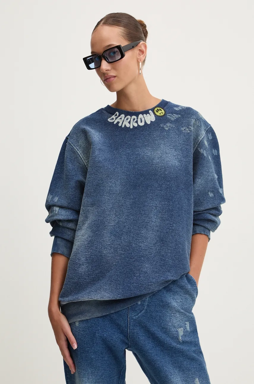 Хлопковая толстовка Barrow, синий
Хлопковая толстовка Barrow, синий