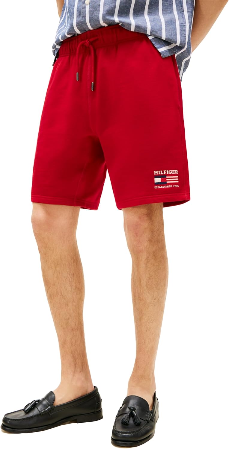 Мужские спортивные шорты Tommy Hilfiger из 100% хлопка со шнурком, Medium Red
Мужские спортивные шорты Tommy Hilfiger из 100% хлопка со шнурком, Medium Red
