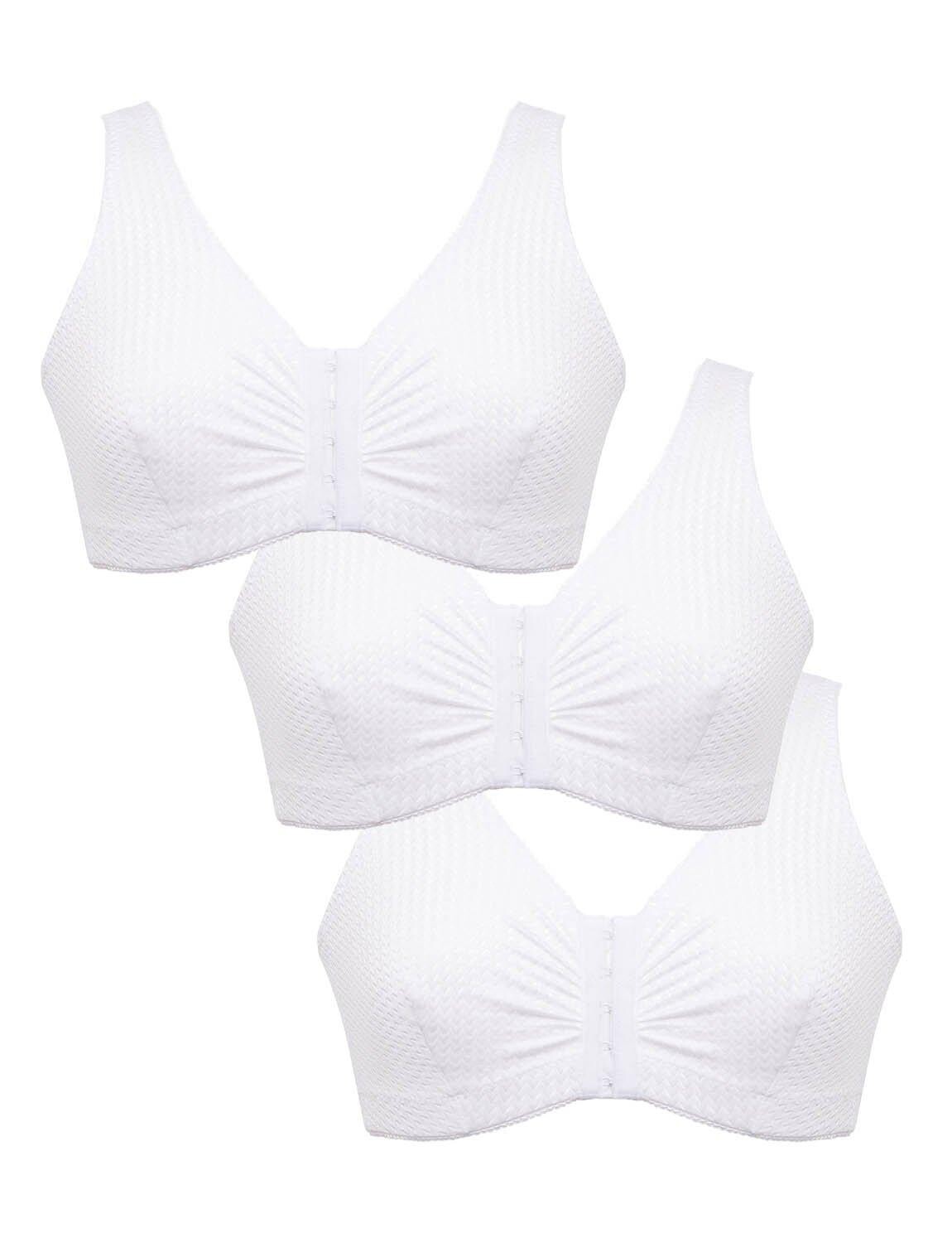 Комплект из 3 бюстгальтеров, оригинальный бюстгальтер Magic Bra с застежкой спереди Eden House, белый
Комплект из 3 бюстгальтеров, оригинальный бюстгальтер Magic Bra с застежкой спереди Eden House, белый