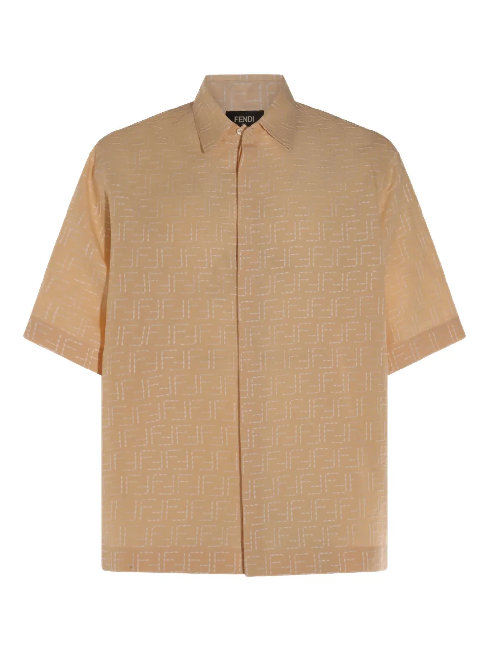 Рубашка с узором FF Fendi, нейтральный
Рубашка с узором FF Fendi, нейтральный
