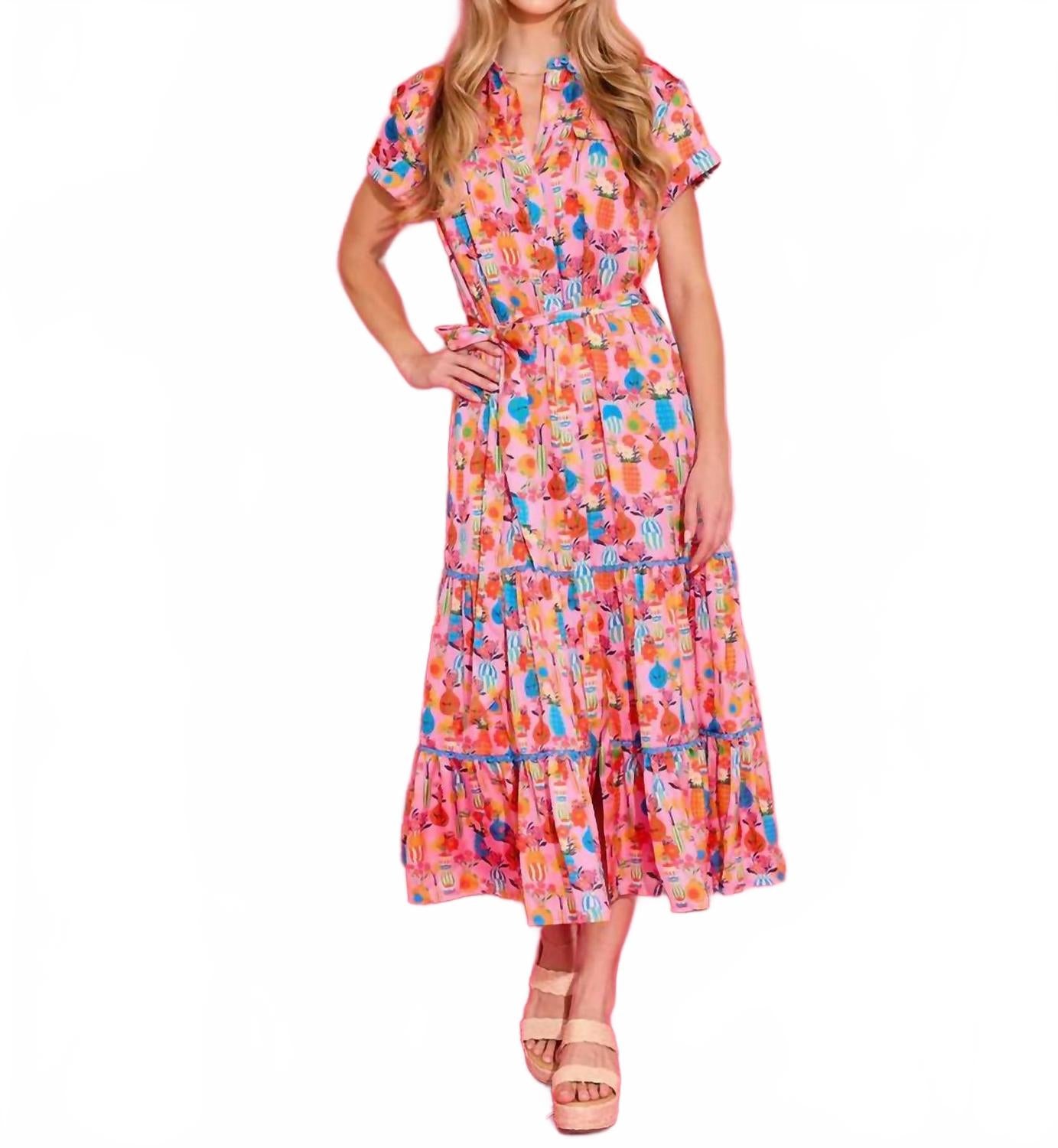 Платье Rachel в розовом шифоне Alden Adair 
Платье Rachel в розовом шифоне Alden Adair