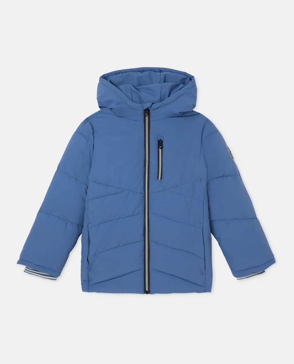 Гладкий пуховик с толстым детским декоративным стеганым узором Kids El Corte Inglés, синий
Гладкий пуховик с толстым детским декоративным стеганым узором Kids El Corte Inglés, синий