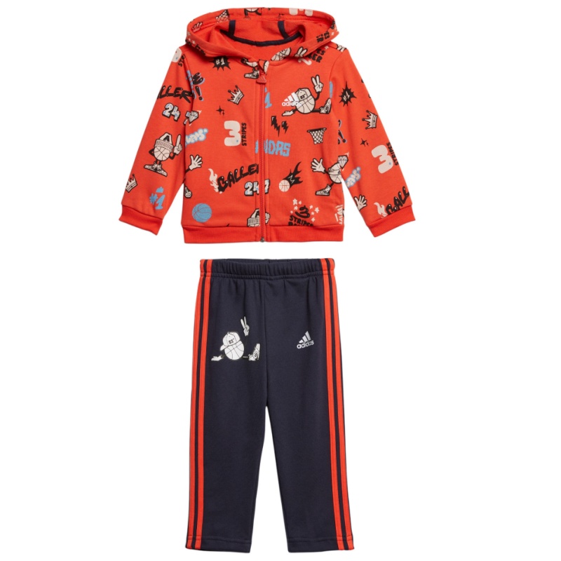 Повседневная спортивная одежда красно-синяя для младенцев и малышей Adidas
Повседневная спортивная одежда красно-синяя для младенцев и малышей Adidas