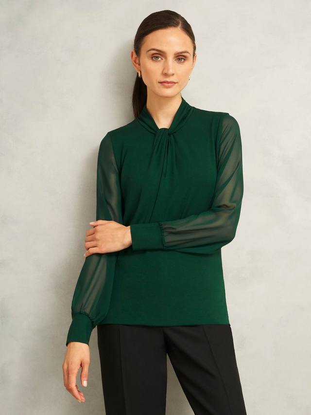 Топ Ashley с узлом на горловине Hobbs, Bay Green
Топ Ashley с узлом на горловине Hobbs, Bay Green