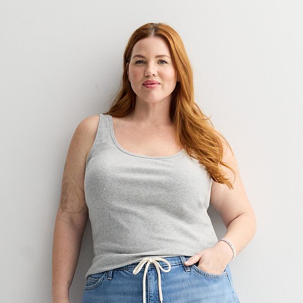 Повседневный топ для многослойности Plus size Sonoma Goods For Life, Gray Heather
Повседневный топ для многослойности Plus size Sonoma Goods For Life, Gray Heather
