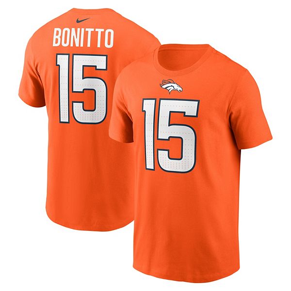 Футболка с именем и номером игрока Denver Broncos Nik Bonitto Nike
Футболка с именем и номером игрока Denver Broncos Nik Bonitto Nike
