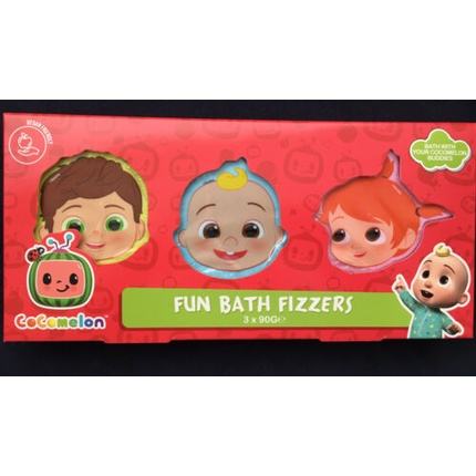 Детские бомбочки для ванны Cocomelon Bath Fizzers Children Kids Fun 90g Gift Set
Детские бомбочки для ванны Cocomelon Bath Fizzers Children Kids Fun 90g Gift Set