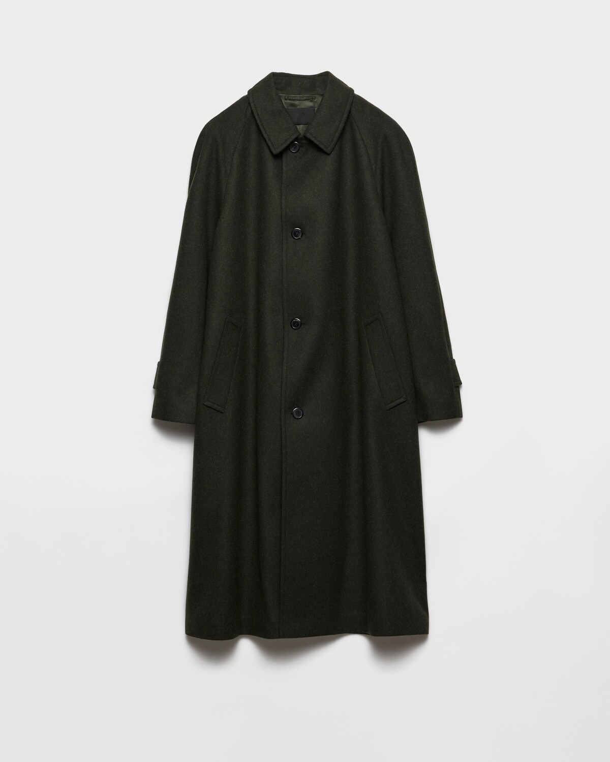 Шерстяное пальто Prada, зеленый
Шерстяное пальто Prada, зеленый