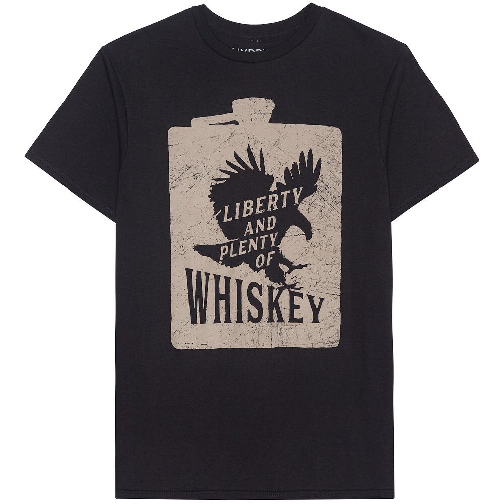 Мужская футболка с рисунком Liberty Whisky Licensed Character, черный
Мужская футболка с рисунком Liberty Whisky Licensed Character, черный