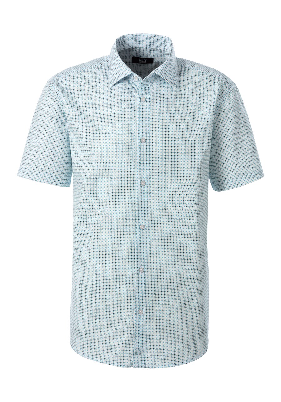 Рубашка обычного кроя на пуговицах H.I.S, синий
Рубашка обычного кроя на пуговицах H.I.S, синий