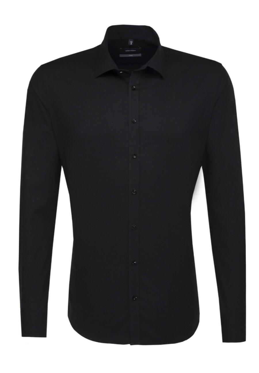 Рубашка делового покроя Regular Fit SEIDENSTICKER, черный
Рубашка делового покроя Regular Fit SEIDENSTICKER, черный