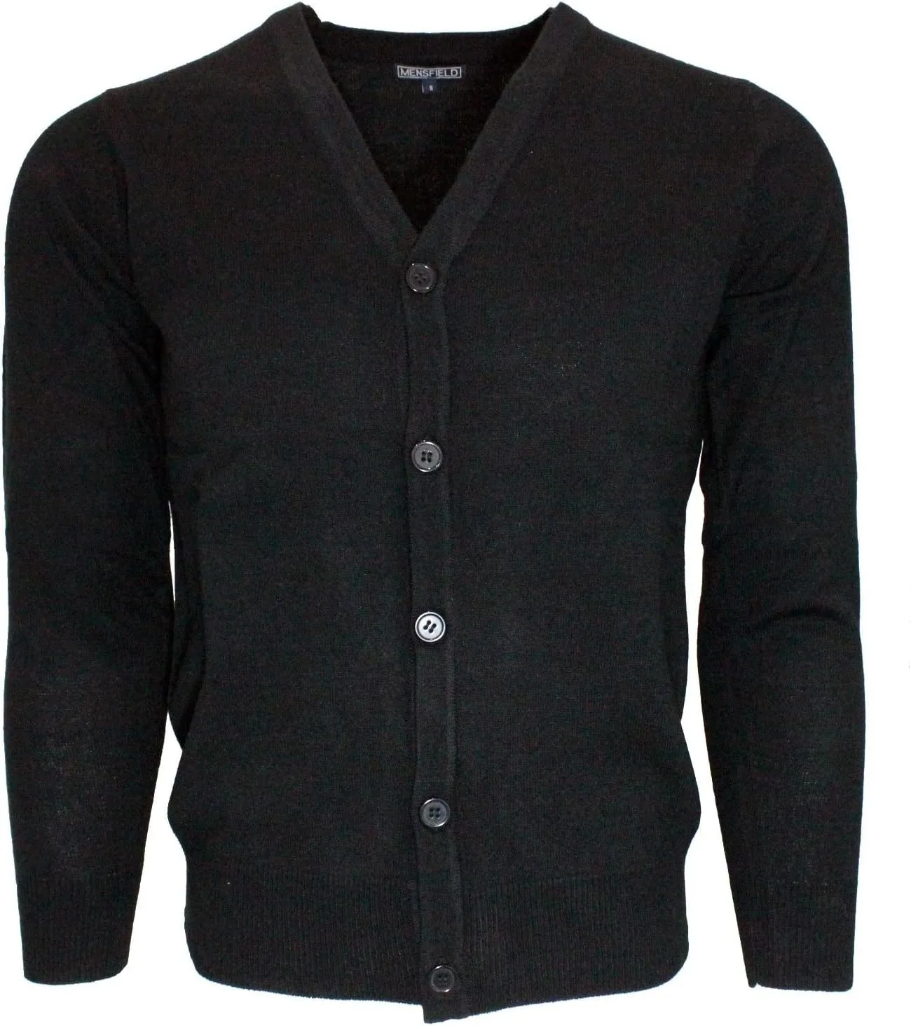 Кардиган мужской v-образный вырез черный Blue Ocean
Кардиган мужской v-образный вырез черный Blue Ocean