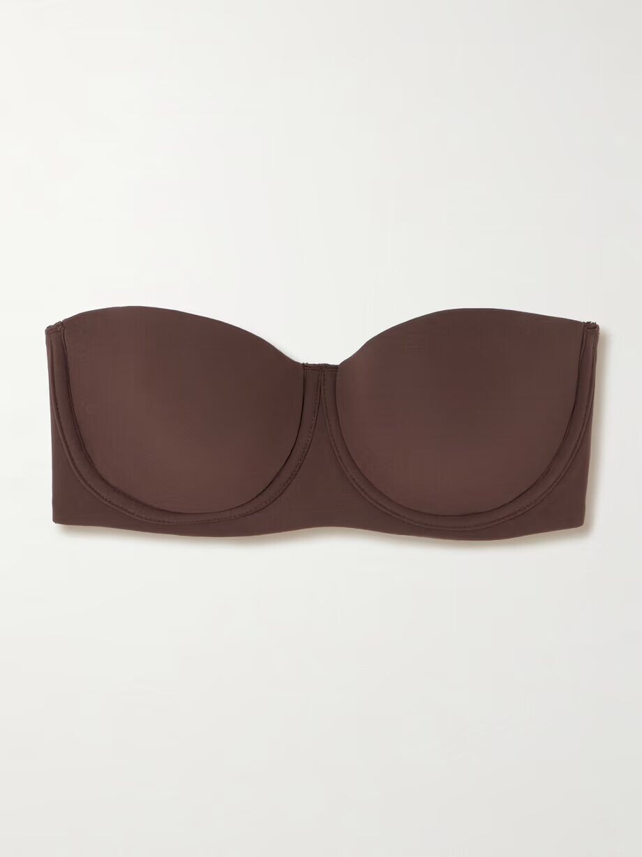 Бюстгальтер без бретелек подходит всем Skims, темно-коричневый
Бюстгальтер без бретелек подходит всем Skims, темно-коричневый