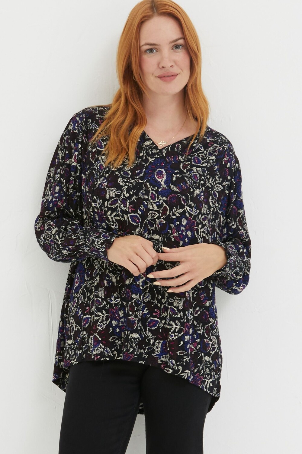 Туника FatFace Patsy Inspirit с цветочным мотивом Fat Face, черный
Туника FatFace Patsy Inspirit с цветочным мотивом Fat Face, черный
