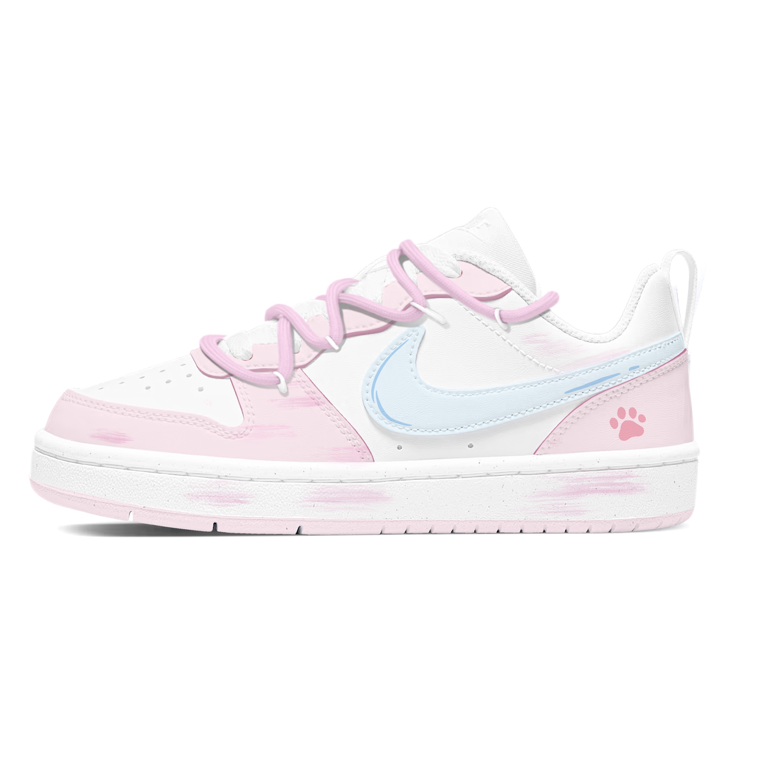 Nike Дышащие и нескользящие низкие детские кроссовки для скейтбординга Court Borough, синие, для подростков
Nike Дышащие и нескользящие низкие детские кроссовки для скейтбординга Court Borough, синие, для подростков