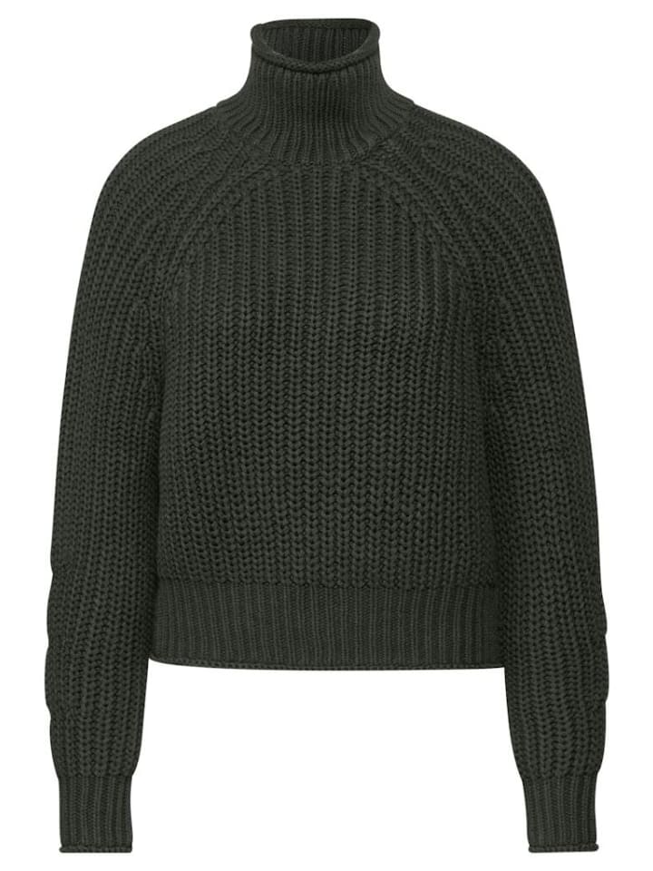 Свитер масляно-зеленого цвета Street One
Свитер масляно-зеленого цвета Street One