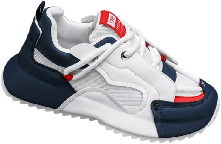 Мужские спортивные кроссовки большого размера с толстой подошвой - повседневная обувь из сетчатой ткани с внутренним увеличением роста для комфорта и стиля Fusecottc, синий
Мужские спортивные кроссовки большого размера с толстой подошвой - повседневная обувь из сетчатой ткани с внутренним увеличением роста для комфорта и стиля Fusecottc, синий