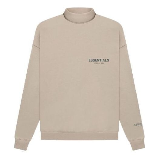 Толстовка Fear of God Essentials FW21 Pullover Mockneck, цвет tan, Серый, Толстовка Fear of God Essentials FW21 Pullover Mockneck, цвет tan
Толстовка Fear of God Essentials FW21 Pullover Mockneck, цвет tan, Серый, Толстовка Fear of God Essentials FW21 Pullover Mockneck, цвет tan