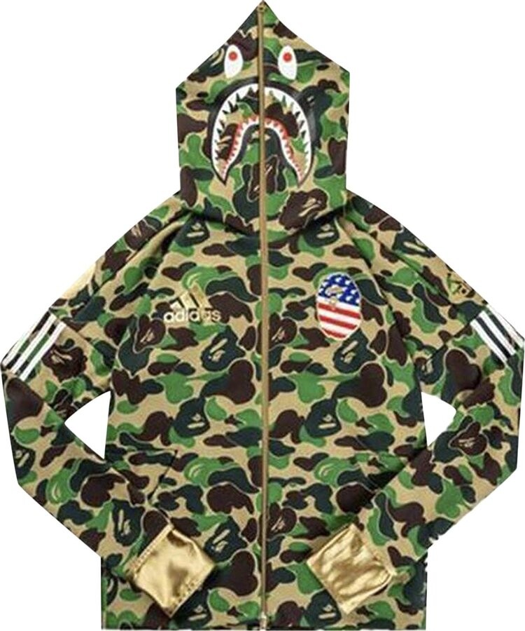 Худи BAPE x adidas SB Shark Hoodie 'Green', зеленый
Худи BAPE x adidas SB Shark Hoodie 'Green', зеленый