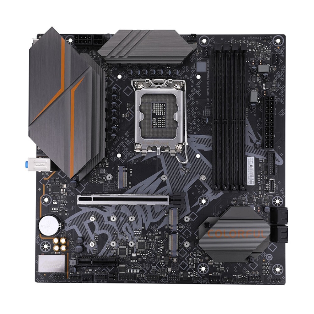Материнская плата Colorful BATTLE-AX B760M-PLUS D5 V20, LGA 1700, DDR5
Материнская плата Colorful BATTLE-AX B760M-PLUS D5 V20, LGA 1700, DDR5