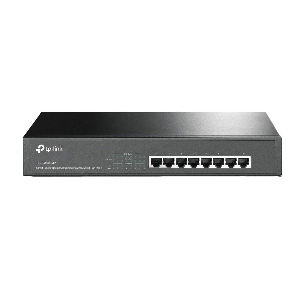 Коммутатор TP-Link TL-SG1008MP
Коммутатор TP-Link TL-SG1008MP