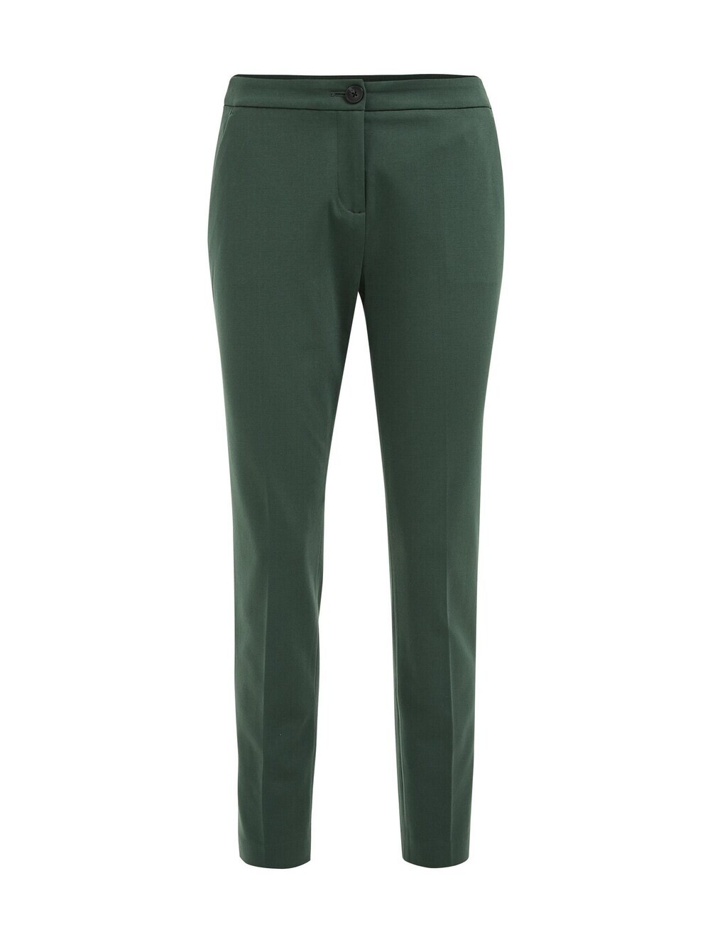 Обычные брюки We Fashion, темно-зеленый
Обычные брюки We Fashion, темно-зеленый