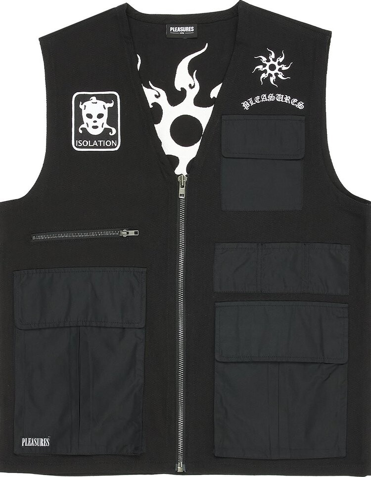 Жилет Pleasures Strike Vest 'Black', черный
Жилет Pleasures Strike Vest 'Black', черный
