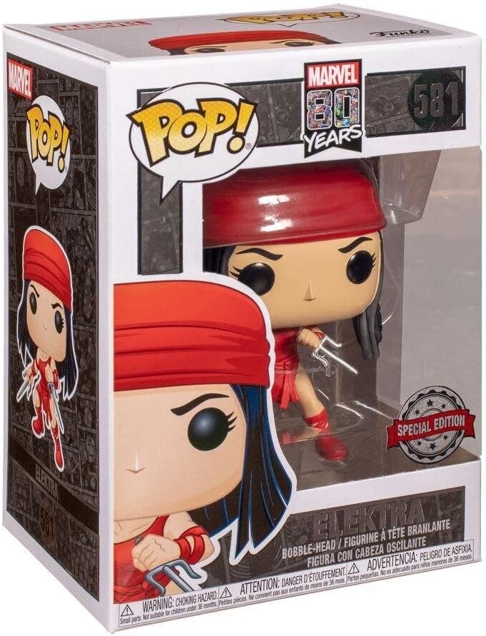 Фигурка Funko Pop! Marvel 80 Years: Elektra (First Appearance) Exclusive Vinyl Figure #581
Фигурка Funko Pop! Marvel 80 Years: Elektra (First Appearance) Exclusive Vinyl Figure #581