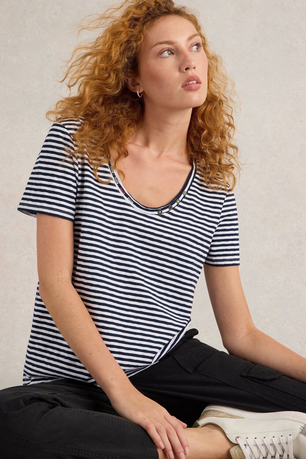 Футболка nadia из 100% хлопка White Stuff, белый
Футболка nadia из 100% хлопка White Stuff, белый