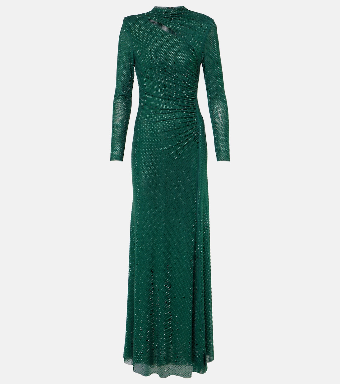 Платье со сборками и декором Self-Portrait, зеленый
Платье со сборками и декором Self-Portrait, зеленый