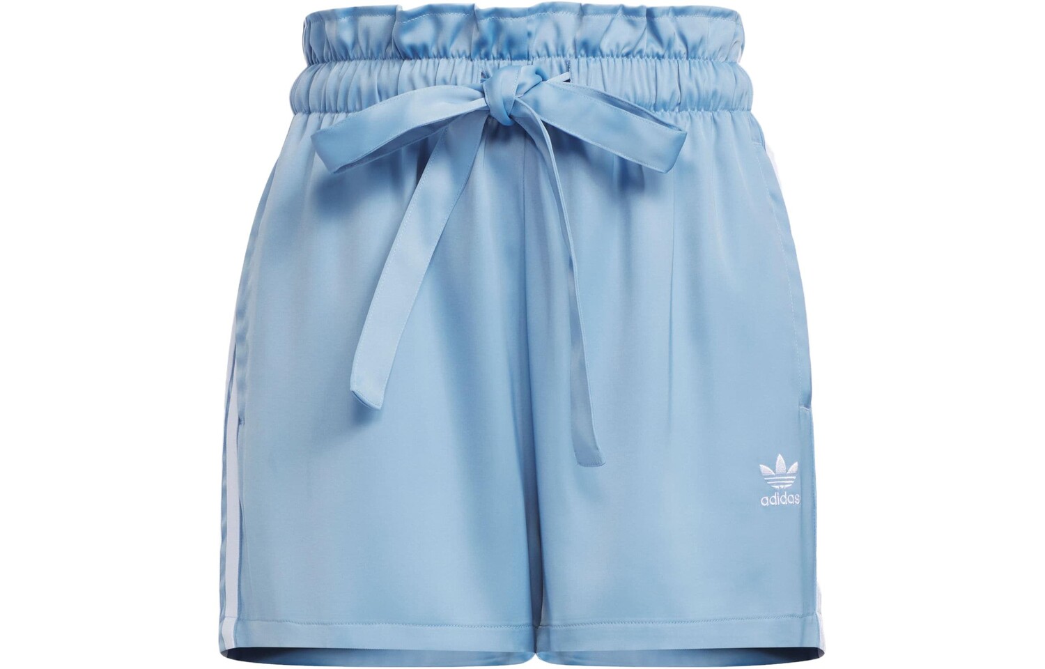 Спортивные шорты женские небесно-голубые Adidas Originals
Спортивные шорты женские небесно-голубые Adidas Originals