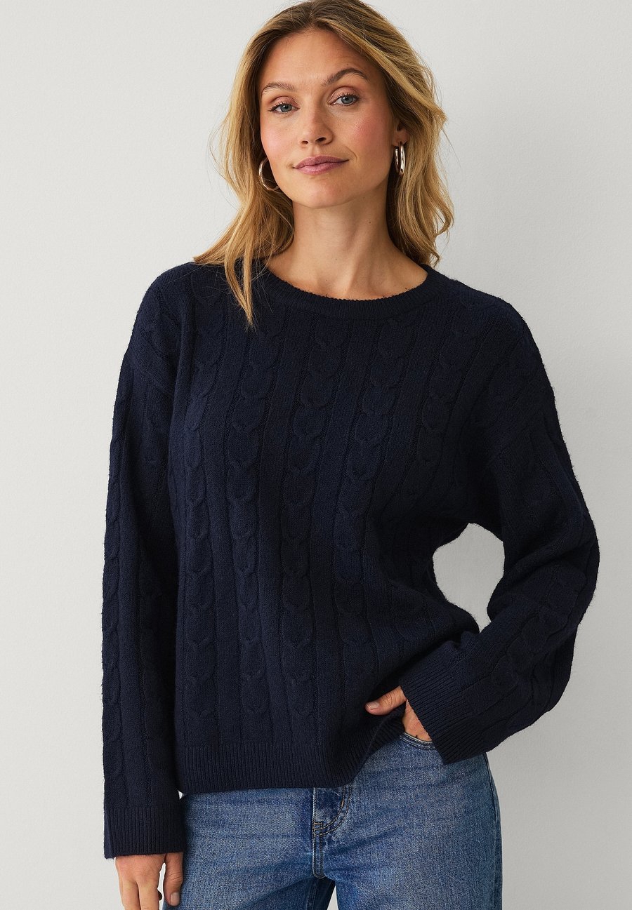 Джемпер Ellos Collection ZOPFMUSTER , Blau/Blue
Джемпер Ellos Collection ZOPFMUSTER , Blau/Blue