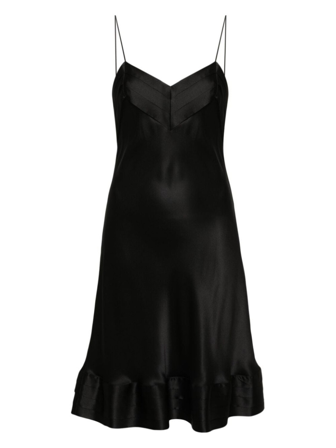 Carine Gilson шелковое платье-комбинация, черный
Carine Gilson шелковое платье-комбинация, черный