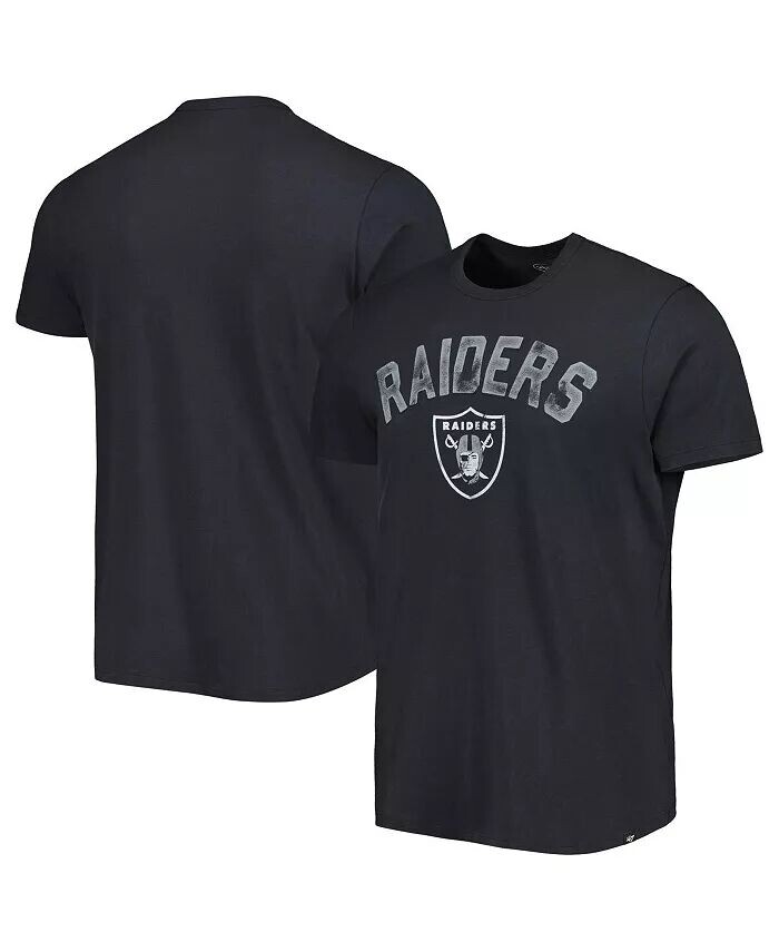 Мужская черная футболка Las Vegas Raiders All Arch Franklin '47 Brand
Мужская черная футболка Las Vegas Raiders All Arch Franklin '47 Brand
