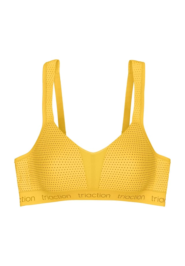 Спортивный бюстгальтер Triaction Energy Lite Extreme Bounce Control без косточек Triumph, цвет buttercup 
Спортивный бюстгальтер Triaction Energy Lite Extreme Bounce Control без косточек Triumph, цвет buttercup
