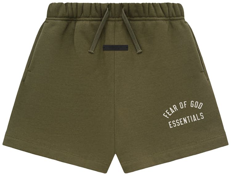 Шорты Fear of God Essentials Kids Fleece Soccer Short 'Military', зеленый
Шорты Fear of God Essentials Kids Fleece Soccer Short 'Military', зеленый