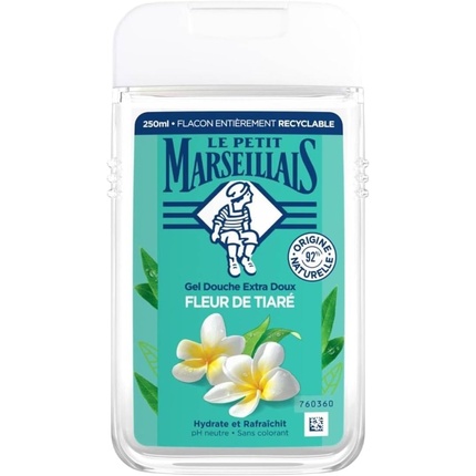 Le Petit Marseillais Экстранежный гель для душа Tiare Flower 250мл
Le Petit Marseillais Экстранежный гель для душа Tiare Flower 250мл